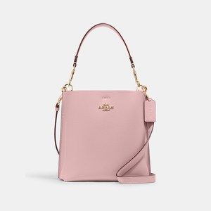 NWT Coach Outlet Mollie Bucket 22 With Signature Canvas Interior